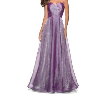 Stunning brand new LaFemme orchid occasion dress (NWT)